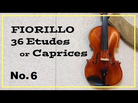 [Etude Challenge]FIORILLO 36 Etudes or Caprices No.6