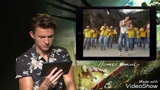 Tom Holland impressed by seen a tiger shroff dance video