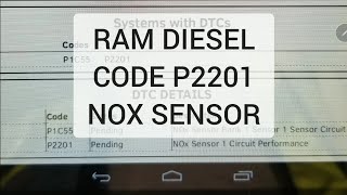 Replacing Turbo Outlet Upstream NOx sensor Cummins 6.7 Diesel - P2201