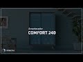 Miniatura vídeo do produto Amortecedor para Sistema de Porta de Correr Comfort 240 Top 40 a 60Kg 6785