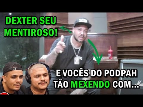 AFRO-X CHAMA DEXTER DE MENTIROSO E DETONA PODCAST PODPAH