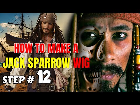 PART 12 - How to Make a Jack Sparrow Costume || STEP by STEP TUTORIAL