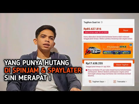 INI PENGALAMAN SAYA GALBAY PINJOL DI APLIKASI SPINJAM & SPAYLATER ! ( Galbay Spinjam & Spaylater )