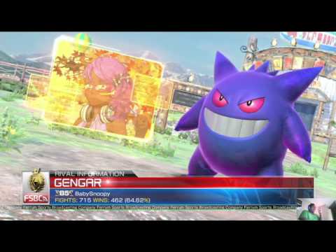 Pokken Friendlies TSP_Fenri (Suicune) vs BabySnoopy (Gengar) [4/27/16