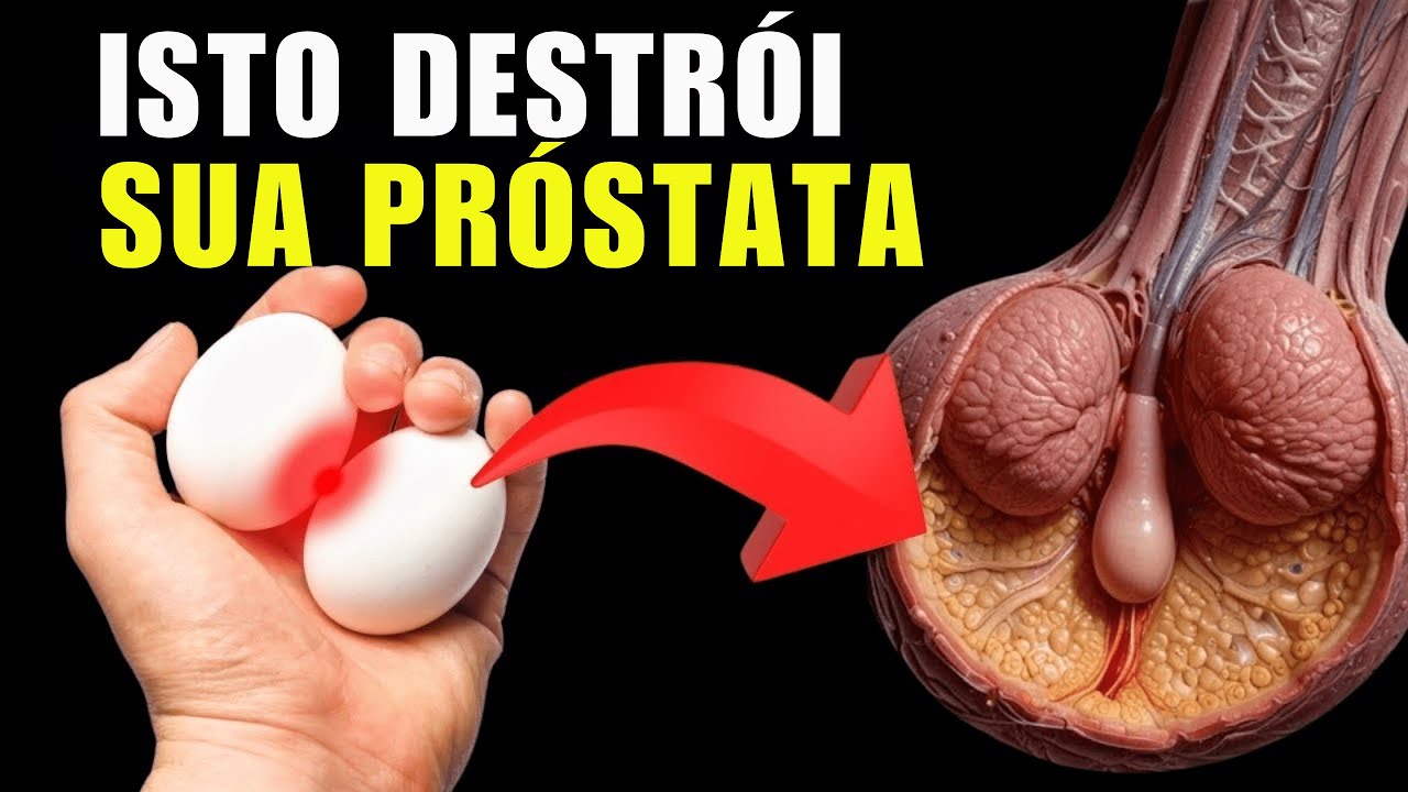 Sua próstata em perigo? 5 alimentos que você deve evitar urgentemente