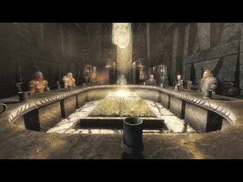 Checkers' Mellow Skyrim Let's Play Part 119 - Round Table