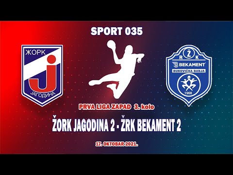 ŽORK Jagodina 2 - ŽRK Bekament 2  23:23 (cela utakmica) 17. 10. 2021.