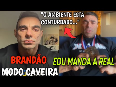 EDUARDO CORREA FAZ DURO DESABAFO , BRANDÃO MUITO SECO