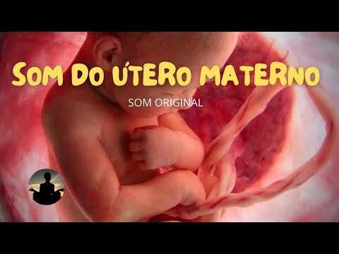 8 Horas - Som do útero para recém Nascidos  - TELA PRETA 👶🏻