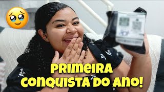 PRIMEIRA CONQUISTA DO ANO 2026🥹 CHEGOUU AMEI! ALMOÇO/ ORGANIZAÇÃO/ LIMPEZA ✨