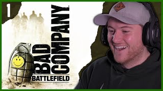 Royal Marine Plays Battlefield Bad Company For The First Time!
