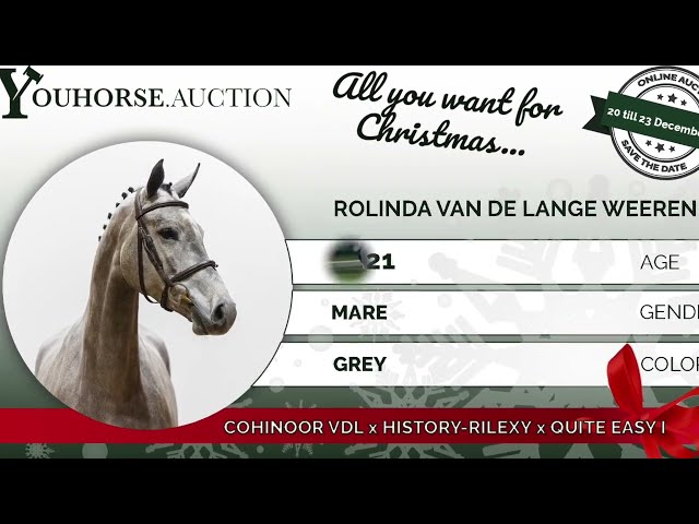 Rolinda van Lange Weeren flatwork