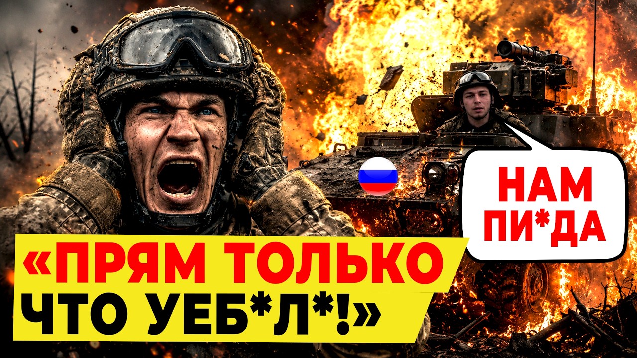 “ПОМОГИТЕ, МЫ СИЛЬНО ГОРИМ!” Россиян заманили в ЛОВУШКУ под Покровском! Это 