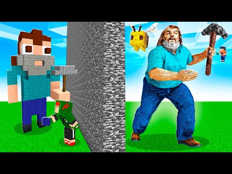 Trolei meu AMIGO com O FILME MINECRAFT na BATALHA DE CONSTRUÇÃO!