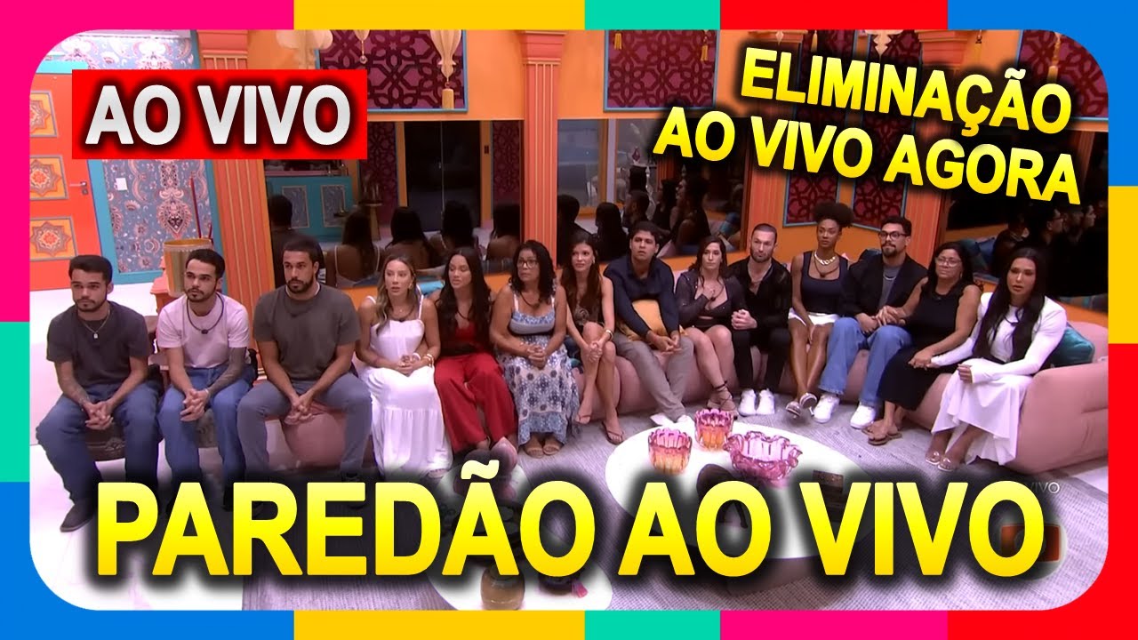 🟩 BBB 25: 9º Paredão/Eliminação AO VIVO - Big Brother Brasil 25 - 18/03/2025 #BBB25 AO VIVO