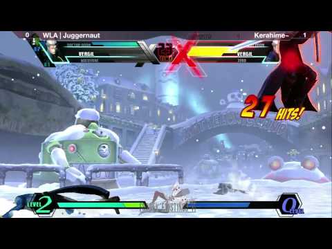 Frosty Faustings VI UMvC3 Pools: WLA|Juggernaut vs Kerahime~