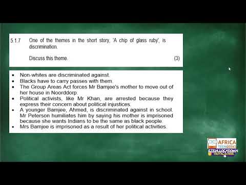 Grade 9 English 29 May 2020 Literature