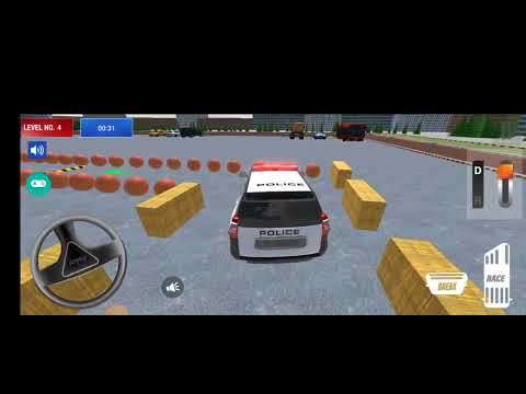 Prado Car Parking Games: Police Car Games