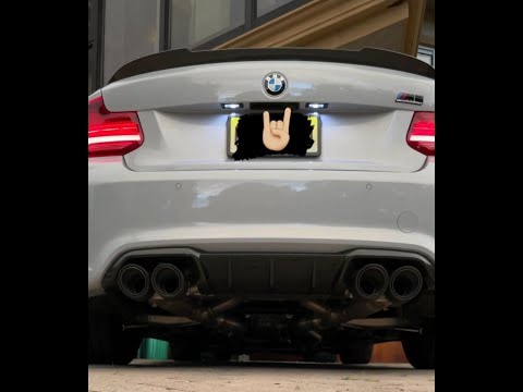 2021 BMW M2 Comp Remus Sport + AA Resonated Equal Length Midpipe