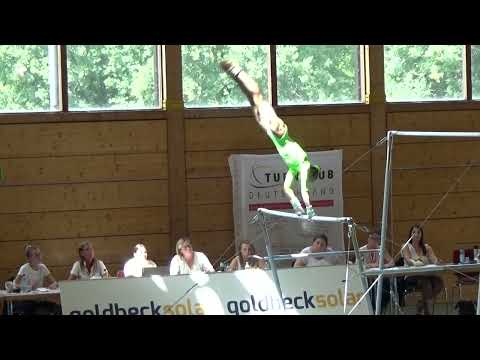 Deutsche Jugendmeisterschaften 2022 AK 14 Mehrkamp Helen Kevric Stufenbarren