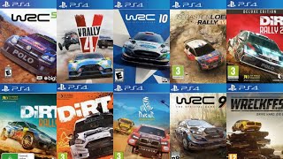 Top 10 Best PS4 RALLY Games
