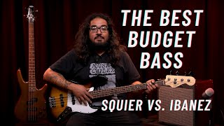 Video thumbnail for The Best Budget Bass: Fender Affinity Jazz Bass vs. Ibanez Gio GSR200 Bass by Alamo Music Center