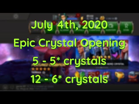 July 4 Epic Crystal Opening 12 6 star