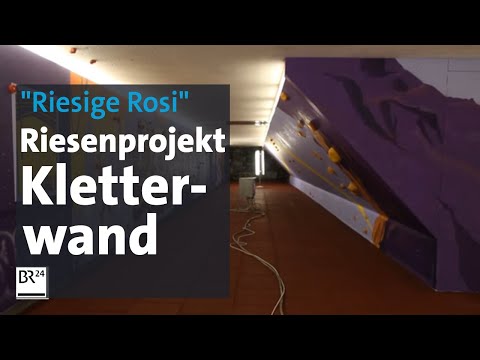 Eine der größten freizugänglichen Boulderwände der Welt: Die "riesige Rosi" | Abendschau | BR24