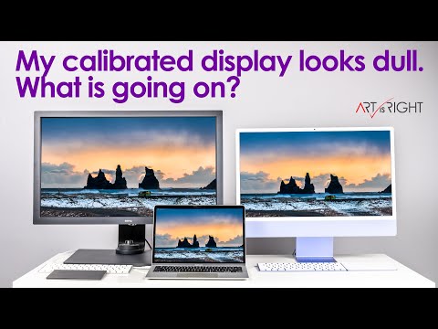 My calibrated display looks dull? A conversation about matte vs glossy display!
