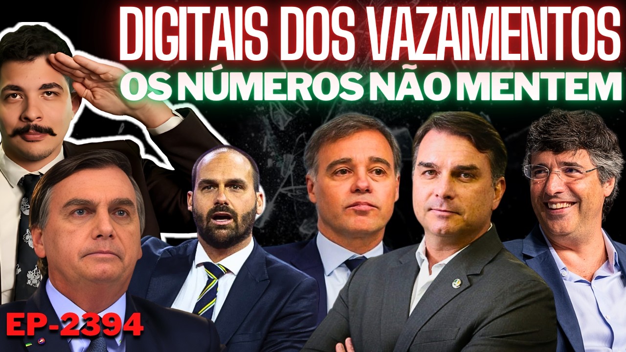As DIGITAIS dos VAZAMENTOS e da CAMPANHA Anti-Flávio + Números NÃO MENTEM + O Caminho Antissistema