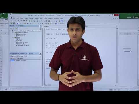 Excel VBA - Dynamic Array