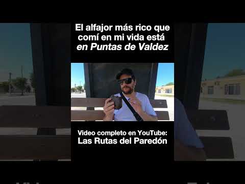 El alfajor mas rico que comí en mi vida está en Puntas de Valdez