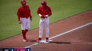 Clearwater Threshers OF Dante Nori 2 run triple vs. Bradenton Marauders, 7/23/25