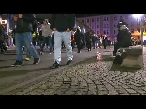 Corona-Protest: Germany Oberhausen NRW 2.02.2022 Demo against corona rules!