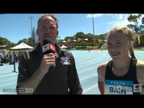 Womens U15 100m - Australian Junior Athletics Championships
