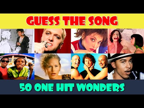 Guess the Song One Hit Wonders | 50 One Hit Wonders Music Quiz