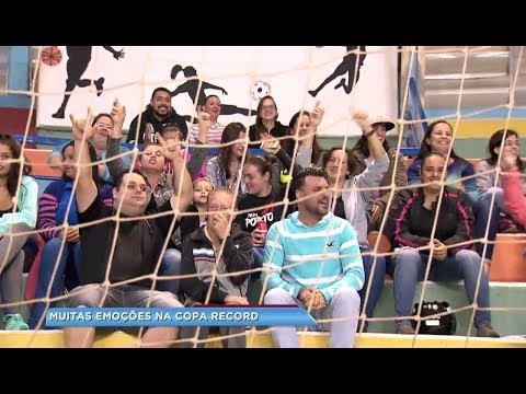 Muitas emoções em Jaú pela Copa Record de Futsal Feminino