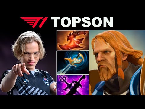 TOPSON Omniknight Offlane - 24к HEAL. Offlane omniknight gameplay - Topson vs kuku,dubu