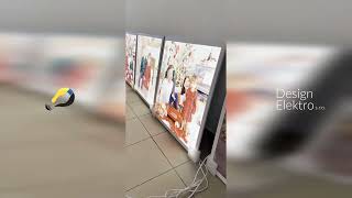 LED panel dekorativní - vlastní motiv