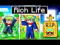 Having a RICH LIFE in Minecraft!