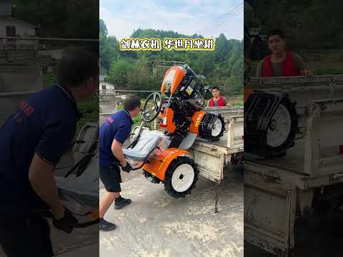 Rural Machinery: Ride-on Rotary Tiller