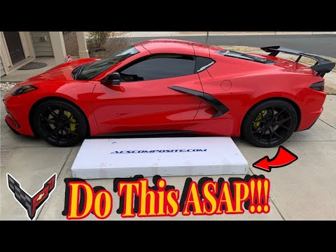 Easy Corvette MODS YOU can do to your C8 Mid Engine Corvette Stingray! *CRAZY HOW GOOD THIS LOOKS*