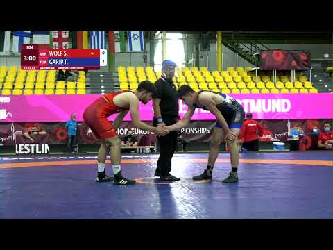1/4 FS - 74 kg: S. WOLF (GER) v. T. GARIP (TUR)