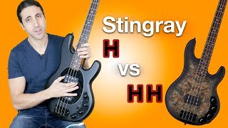 Video thumbnail for Music Man Stingray  H vs HH - Which One Should You Get? by Marcelo Feldman - The Bass Wizard