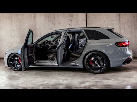 2023 Audi RS4 RS competition plus - Sound, Interior and Exterior Details
