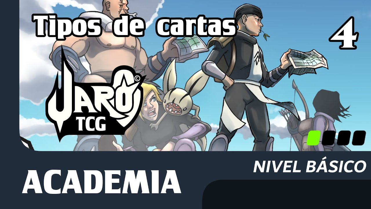04 | Tipos de cartas | Jaro TCG Academia