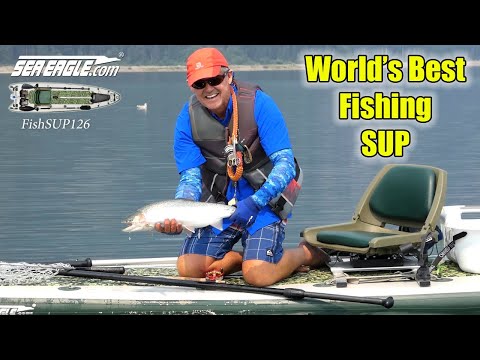 The World's Best Fishing SUP - FishSUP126 From SeaEagle.com - NFL Great Gary Anderson Explains Why