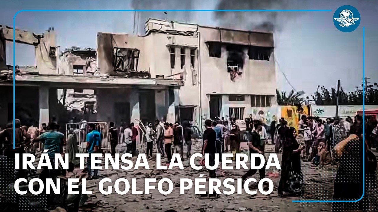 Irán juega con fuego en el golfo Pérsico y también bombardea bases de E en Kuwait y Dubái #EnPortada