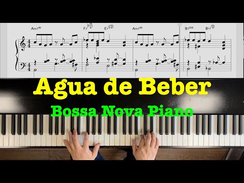 -Agua de Beber- Bossa Nova Piano