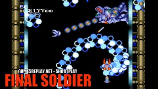 [Pc Engine] FINAL SOLDIER (Hudson)